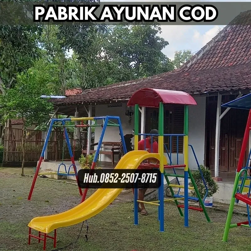 TERPECAYA !! ayunan besi bulat Dan mainan outdoor untuk tk Kec Cisarua Sumedang Bayar COD Free Ongkir