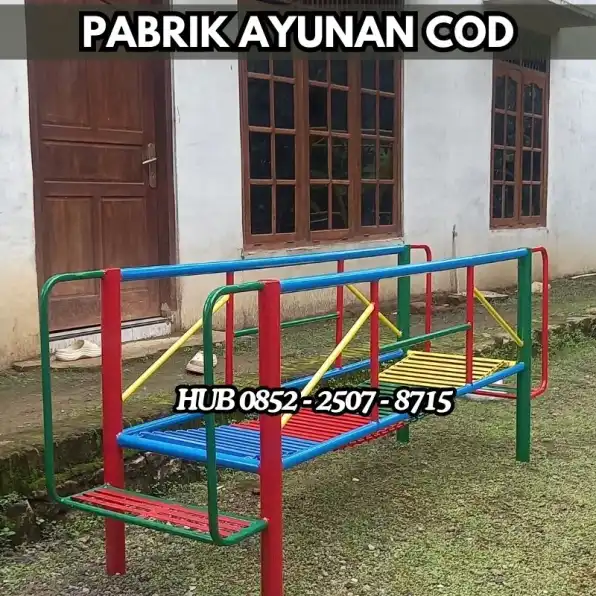 Hub 0852-2507-8715 PRODUKSI !! Ayunan Besi Dan Jungkat Jungkit Kec Banyuresmi Garut  Bayar COD Free Ongkir