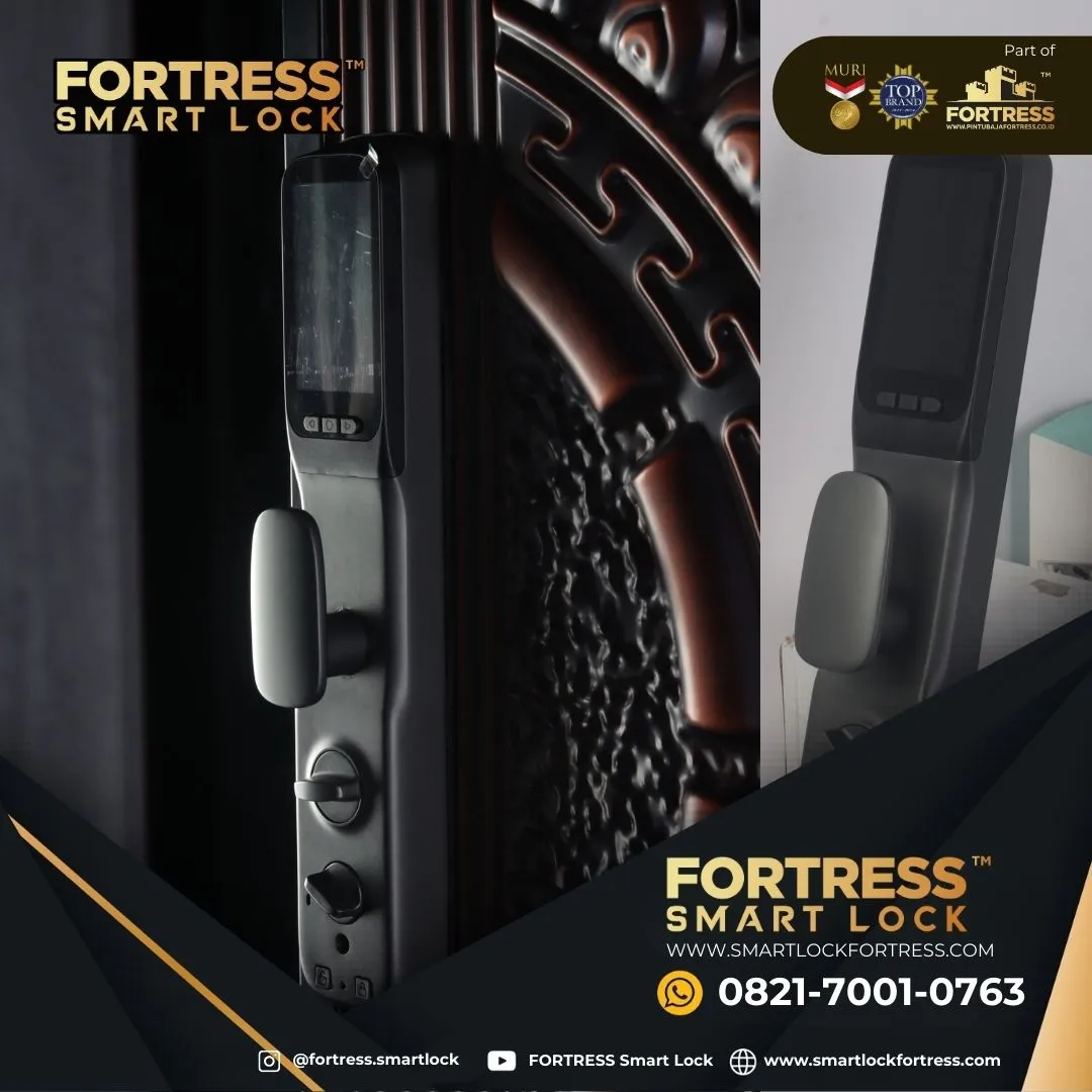 (FORTRESS) Smartlock With Camera And Doorbell Di Sambas