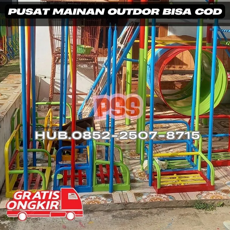 Gambar Ayunan Besi Dan Jungkat Jungkit Kec Denpasar Barat Denpasar
