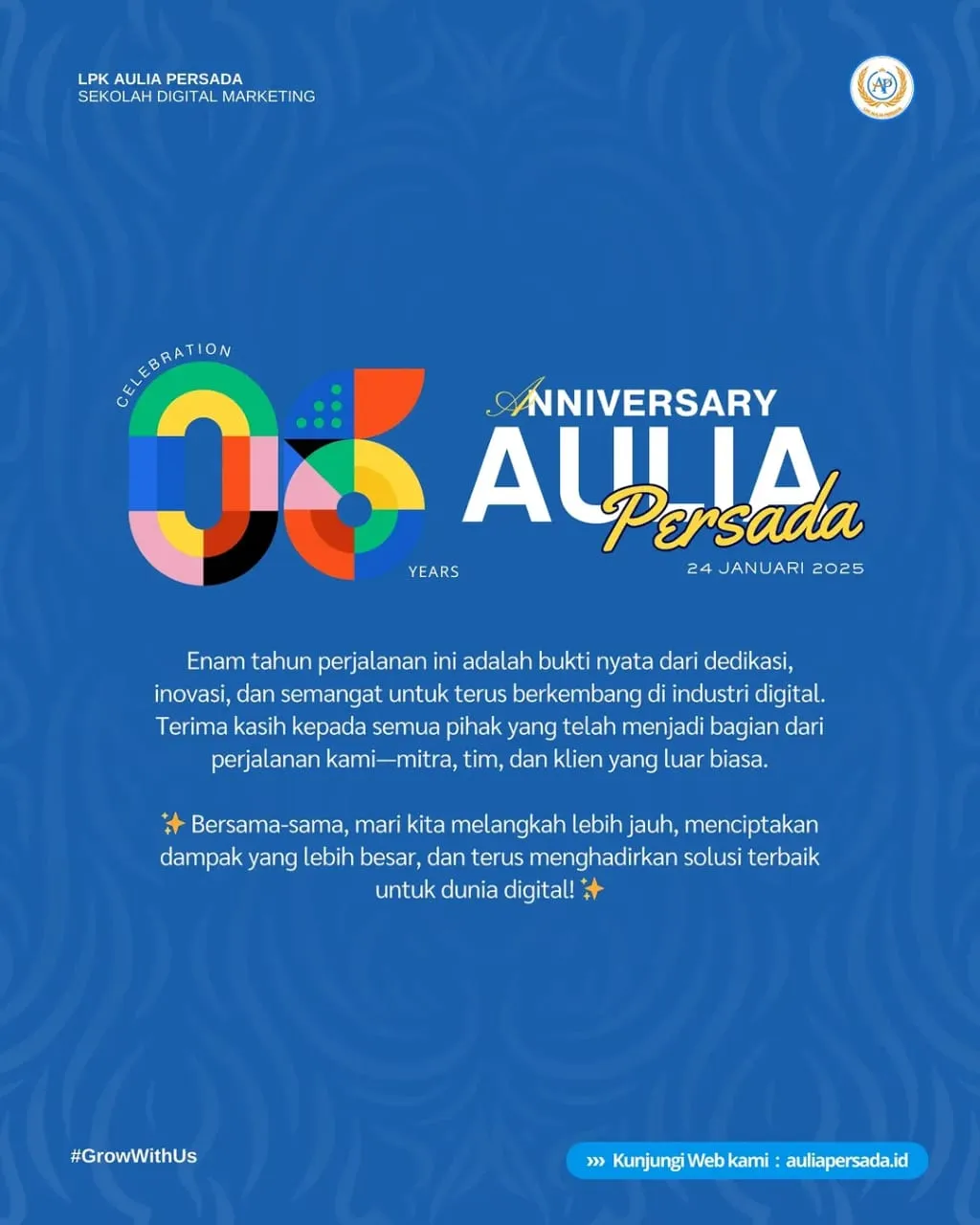 Aulia Persada,Biaya Pelatihan Digital Marketing Semarang