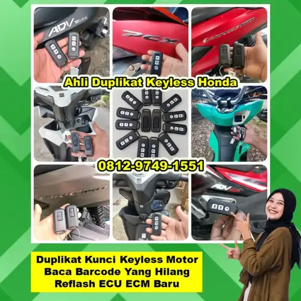 0812-9749-1551(WA), Ahli Kunci Duplikat Keyless Honda Pcx Adv Vario Scoopy Cigugur Kuningan