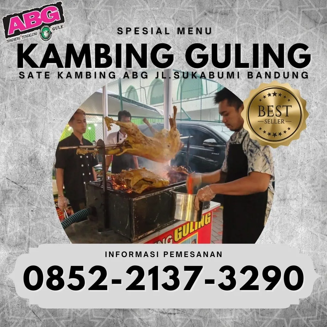 Kambing Guling Sate ABG di Antapani Kulon Bandung