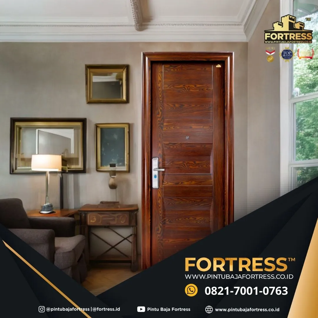 (FORTRESS) Pintu Depan Baja Di Banjarmasin
