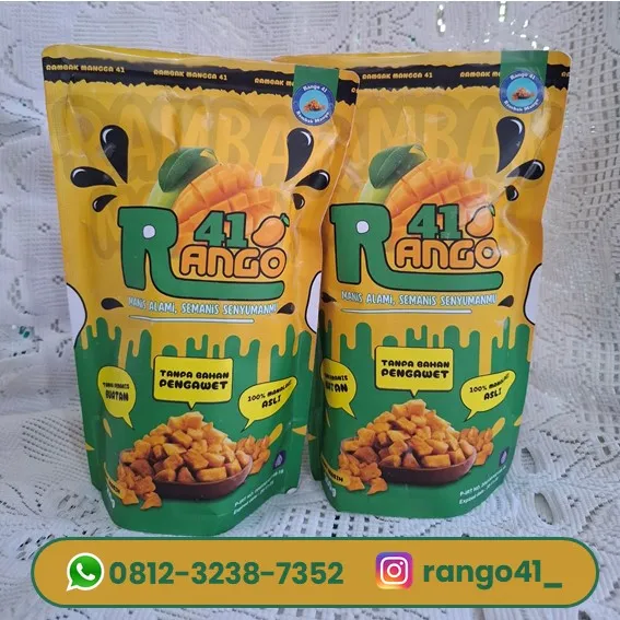 Agen keripik mangga 500 gram di Batu