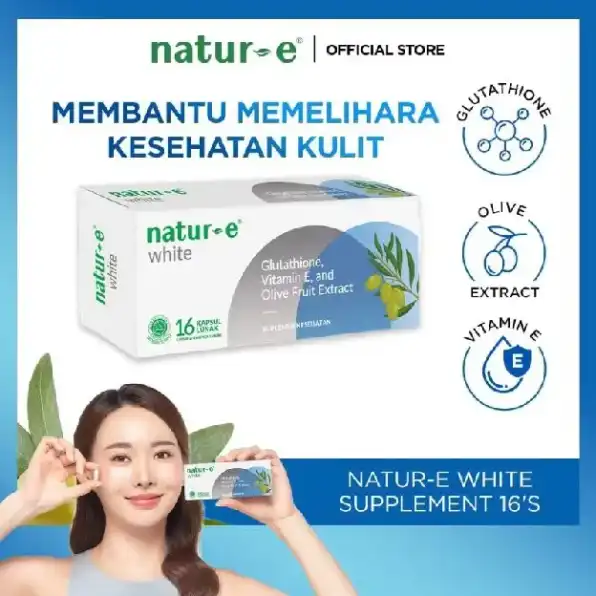 Natur-E Daily Nourishing Vitamin-E 100 IU White kapsul