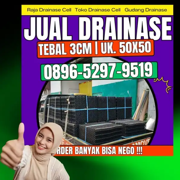 0896-5297-9519 (WA), Agen Drainase Cell Palembang Buay Madang