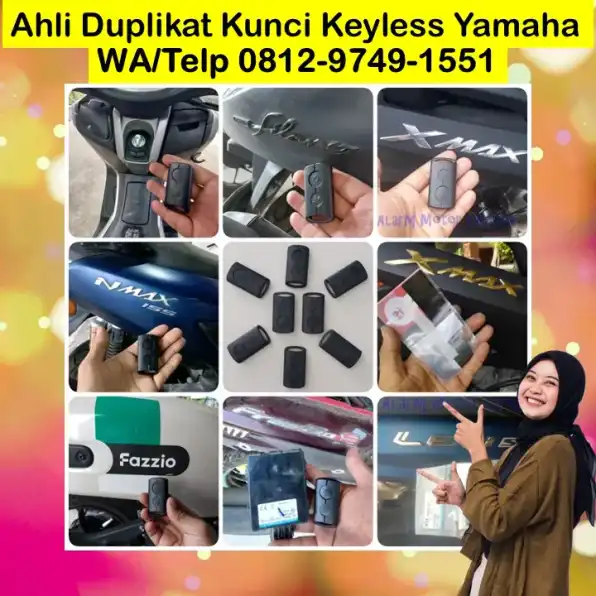 Ahli Bikin Kunci Keyless Yamaha Nmax Xmax Aerox Lexi Freego Indramayu