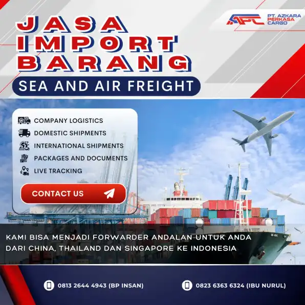 Jasa Import Barang Dari China