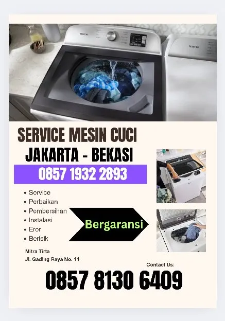 0857 1932 2893 Service Mesin Cuci Panggilan Pancoran Jakarta Selatan