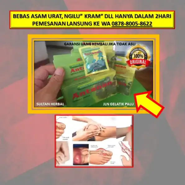 0878-8005-8622 Obat Asam Urat Dr Zaidul Akbar Di Kota Palu