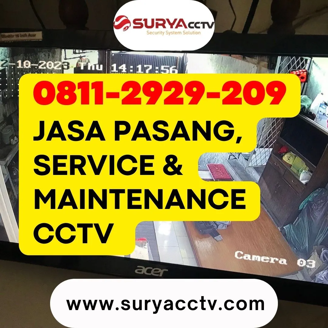 Biaya Pasang CCTV 4 Titik Semarang Timur