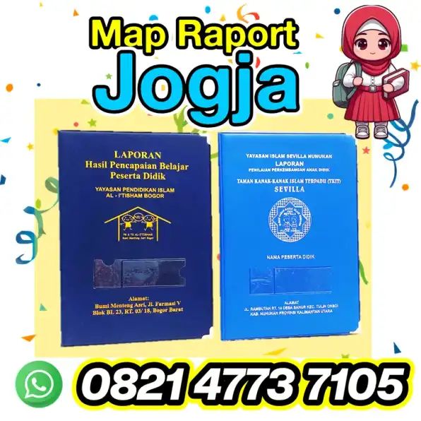 0821-4773-7105 Harga Sampul Raport Hard Cover Map Ijazah di Jetis Bantul