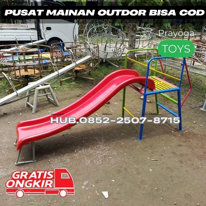 Contoh ayunan besi dewasa Dan Perosotan Custom  Kec Porong Sidoarjo
