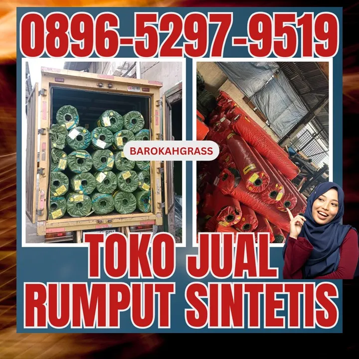 0896-5297-9519 (Bu Diana), Gudang Rumput Sintetis Lebak Cigemblong