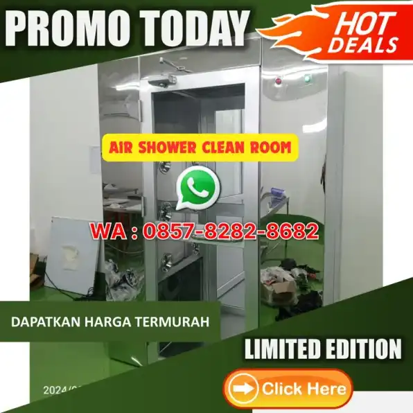 (TERBAIK) 🔴WA : 0857-8282-8682 Vendor Dust Removal Air Shower Berkualitas