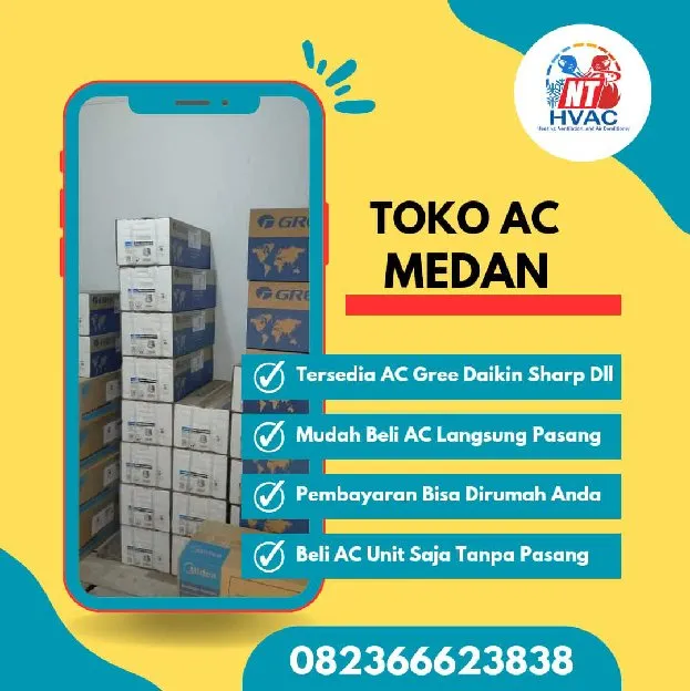 Beli AC Terbaru Di Medan 0823  6662  3838