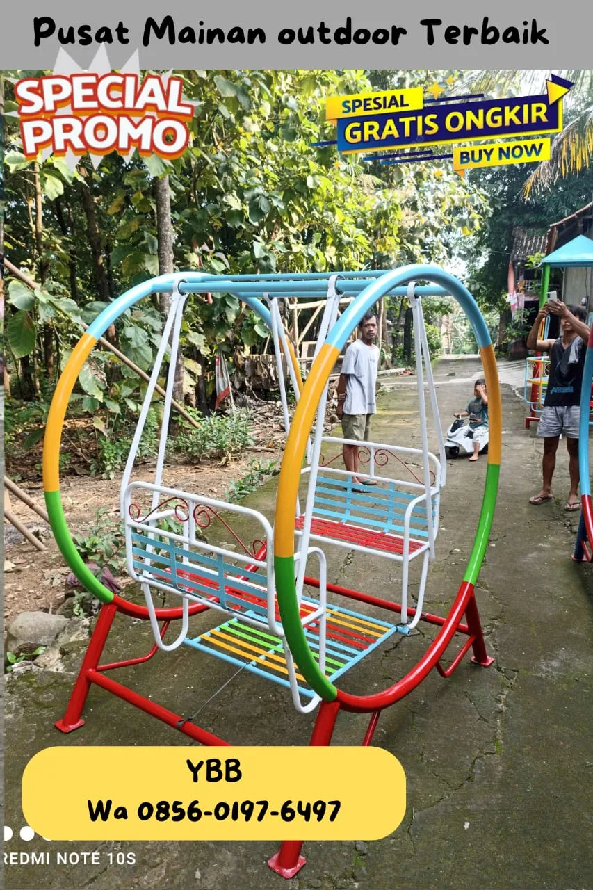 BISA COD Produsen Playground set ayunan besi Banyuwangi