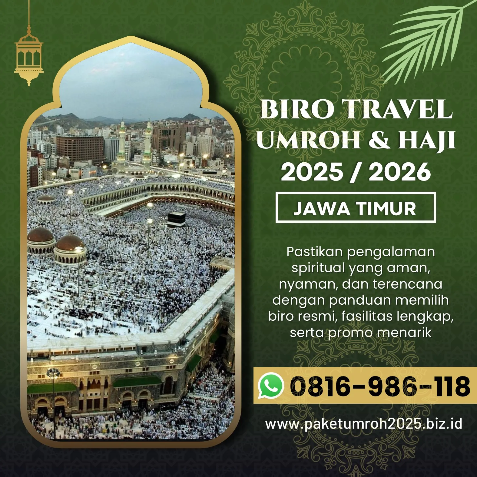 Paket Umroh Sukorejo Blitar AL Bahjah