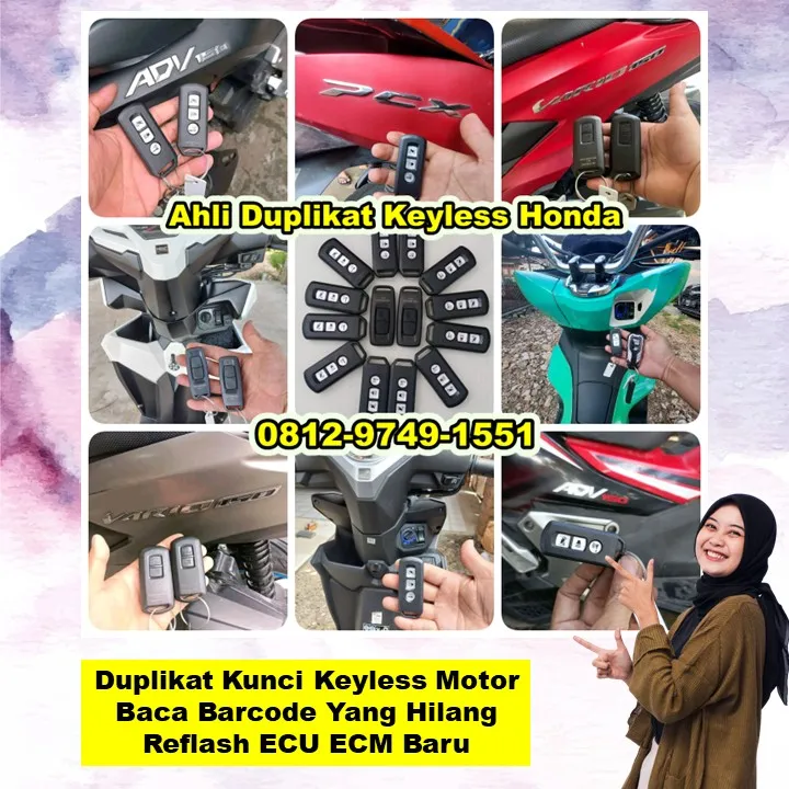 0812-9749-1551(WA), Buat Duplikat Kunci Terbaik Pcx Adv Vario Scoopy Lohbener Indramayu