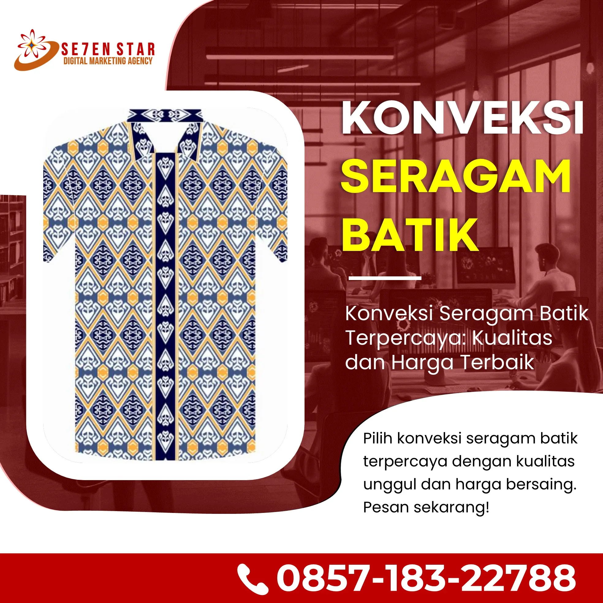 Pusat Seragam Batik SD 2025