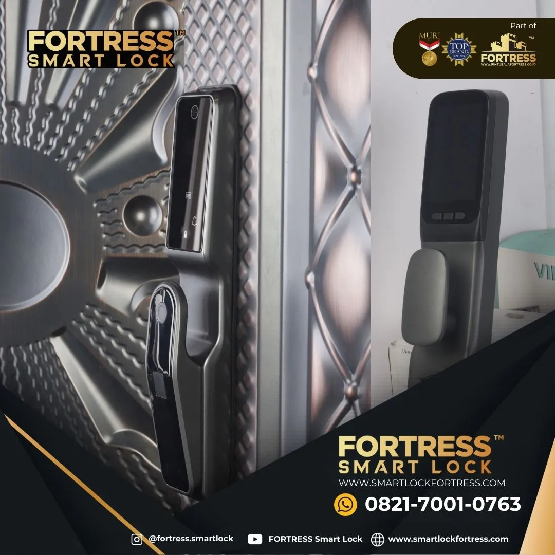 (FORTRESS) Smart Lock Lcd Screen Di Pontianak