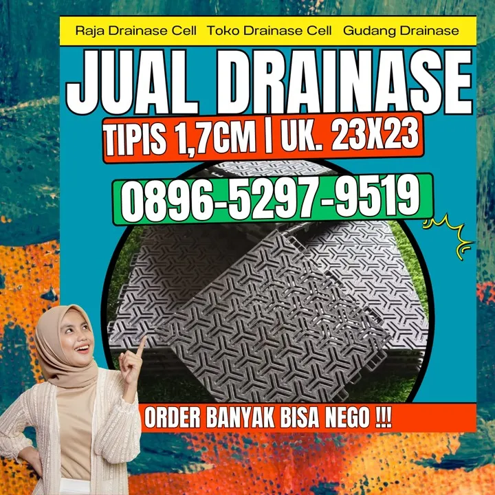 896-5297-9519 (Bu Diana) Jual Drainase Cell Medan Sitellu Tali Urang Julu - Barokah Grass