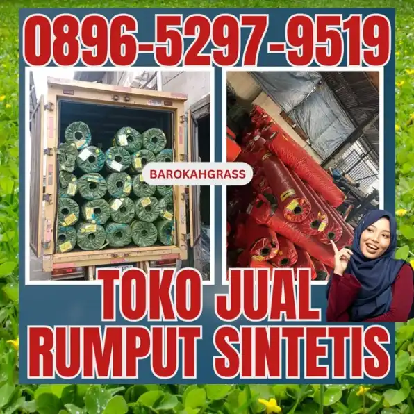 0896-5297-9519 (Bu Diana), Grosir Rumput Sintetis Palembang Babat Supat