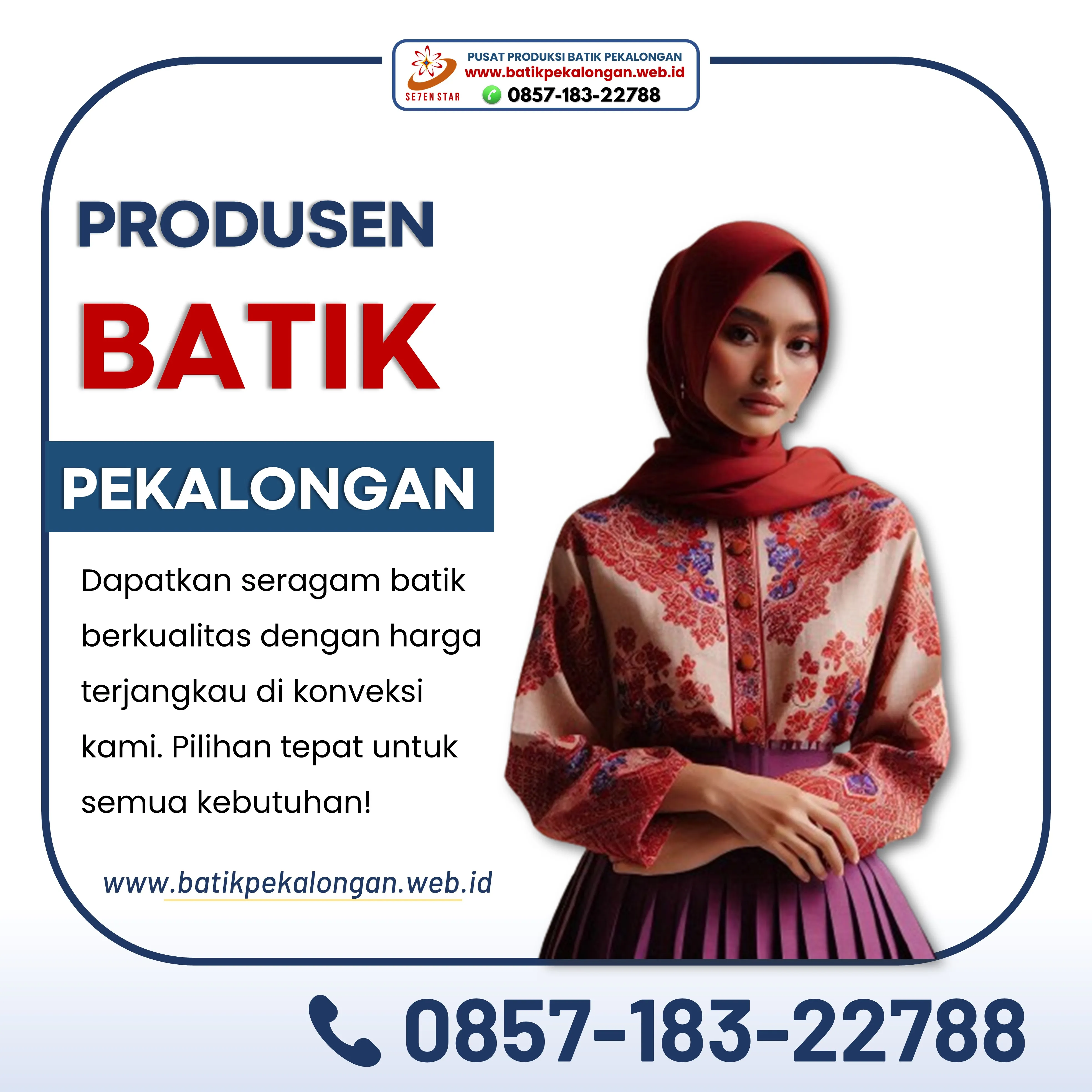 Pabrik Seragam Batik SD Modern Tahun 2025