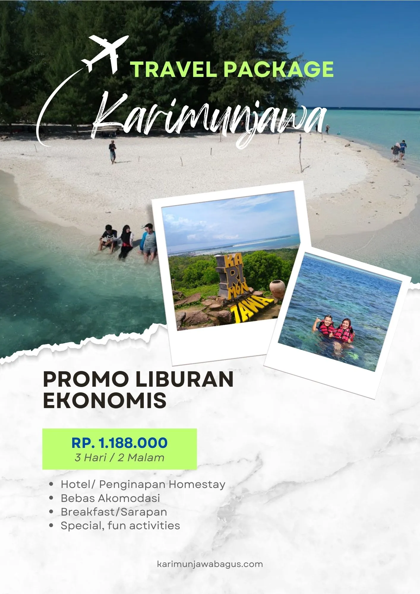 Harga Perjalanan Karimunjawa 3 Hari 2 Malam Untuk Keluarga Tegal Karimunjawa Bagus