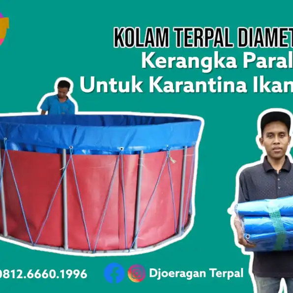 Tahan Lama ! CALL 0812-6660-1996 Toko Terpal Ikan Lele Samboja Samarinda