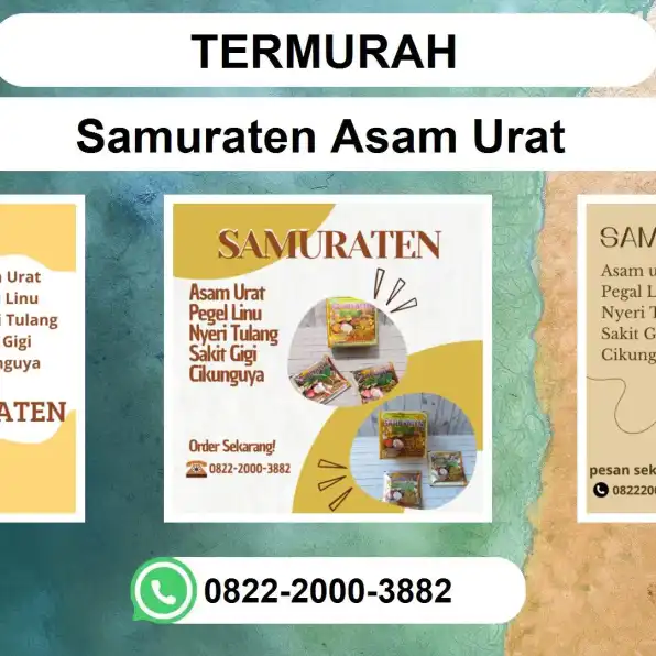 TERMURAH, 0822-2000-3882 DISTRIBUTOR SamUrat en Asam Urat Padang Sidempuan