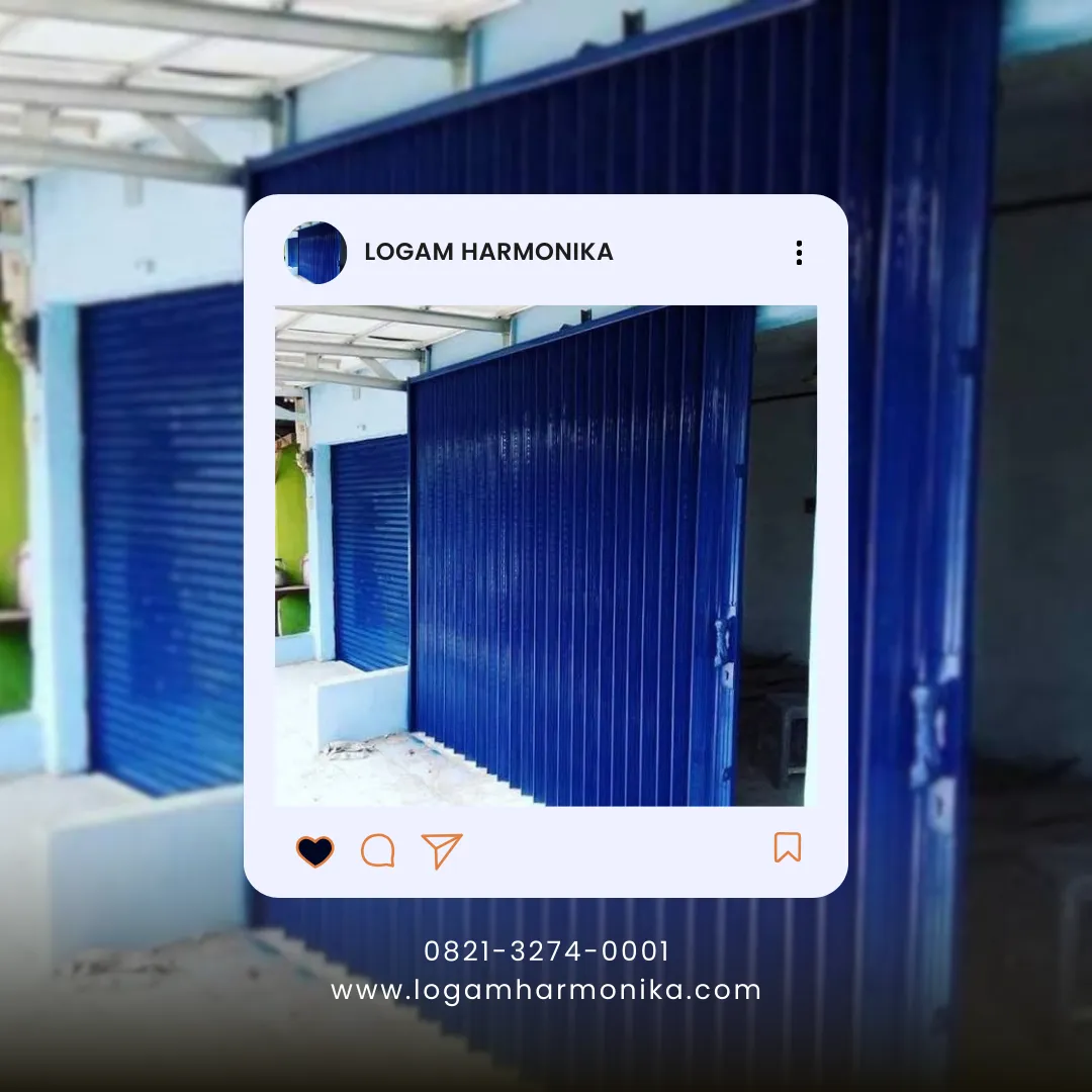 JUAL PINTU HARMONIKA BOALEMO www.logamharmonika.com