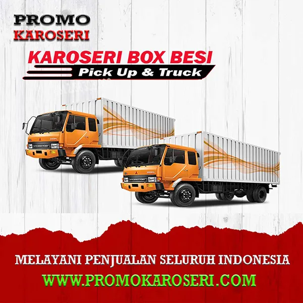 BENGKEL PERBAIKAN KAROSERI BOX BESI