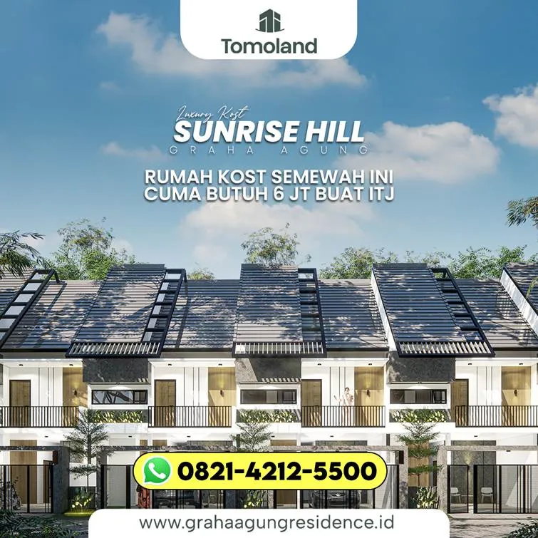 PREMIUM x821-4212-5500 Investasi Rumah Kost Modern Untuk Pejabat BUMN Jawa Timur Trenggalek GRAHA AGUNG HIGHLAND