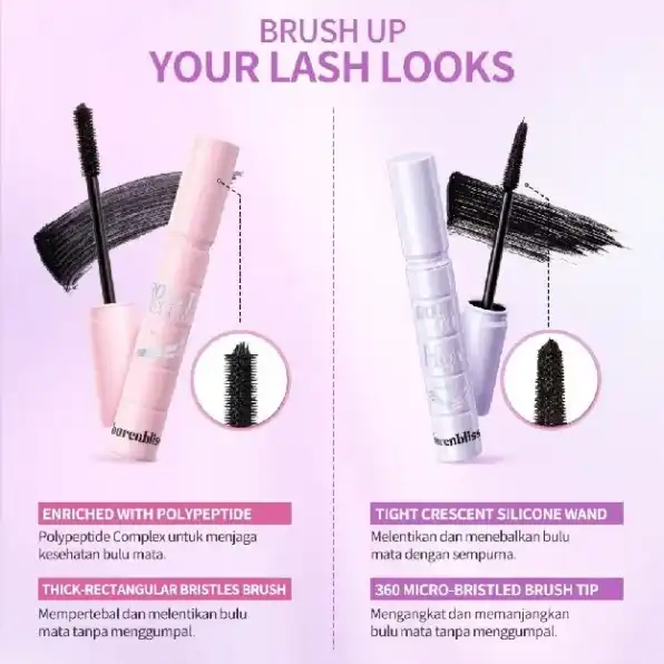 BNB barenbliss High To Volume Mascara Long Lasting Waterproof Smudgeproof