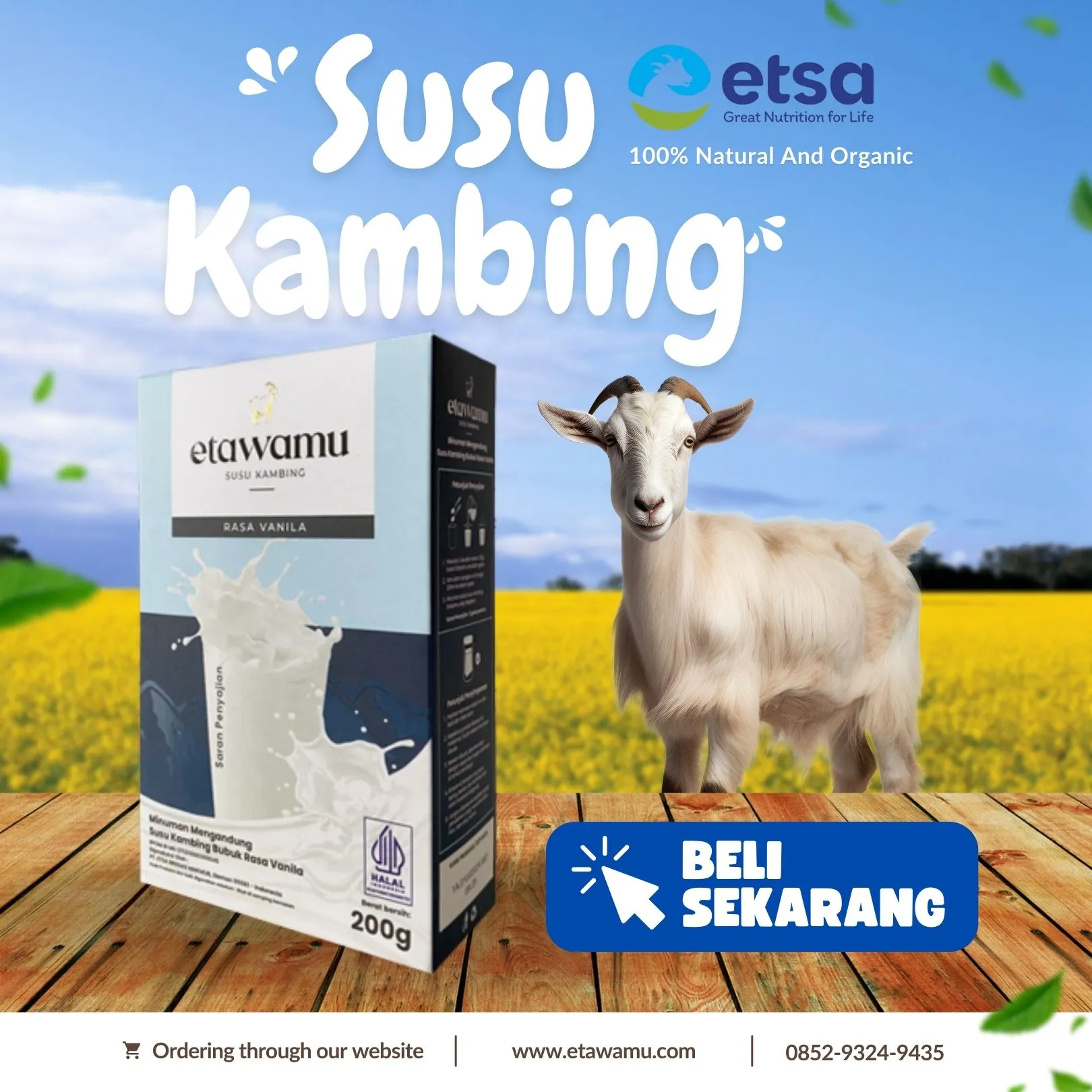 Susu Kambing Untuk Anak Bondowoso,BPOM & MENYEHATKAN