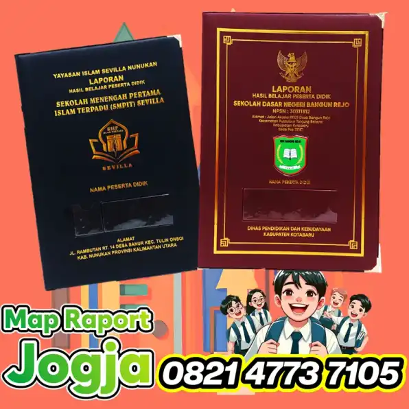 0821-4773-7105 Cover Raport Madrasah Diniyah Map Ijazah di Gondokusuman Jogja