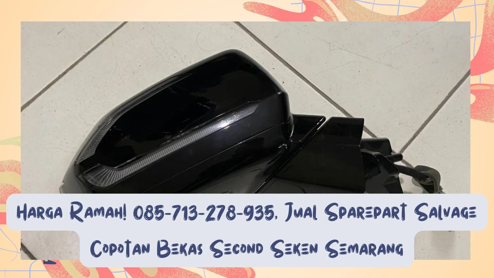 Harga Bersaing! , Jual Sparepart Copotan Mobil Spion Kanan Palisade Semarang