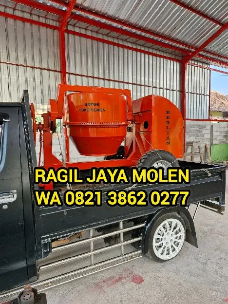 Mesin Molen Cor Beton Subang 0821-3862-0277 Ragil jaya Molen