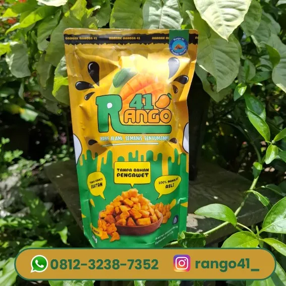 Agen penjualan makanan ringan mangga 500 gram di Batu