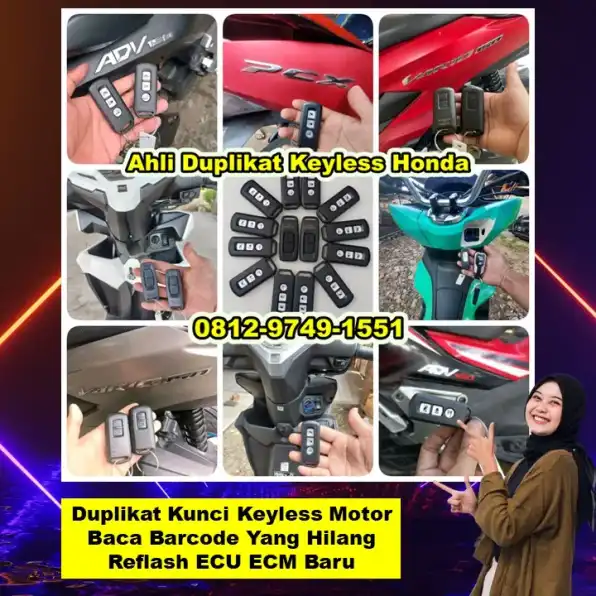 0812-9749-1551(WA), Ahli Duplikator Kunci Honda Pcx Adv Vario Scoopy Bongas Indramayu