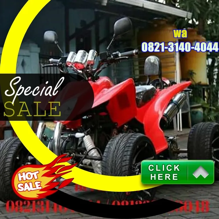 DISTRIBUTOR AGEN MOTOR ATV 150 CC sport ceper baru bukan bekas terdekat SIAP KIRIM  MOJOKERTO GEDEG