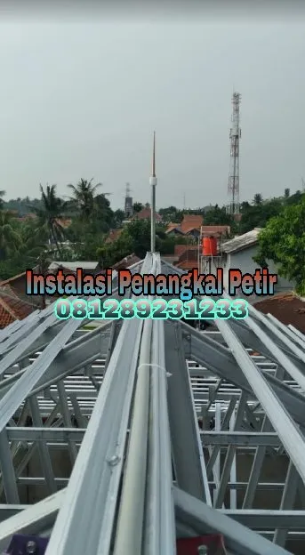 Penangkal petir konvensional daerah Jawa Barat