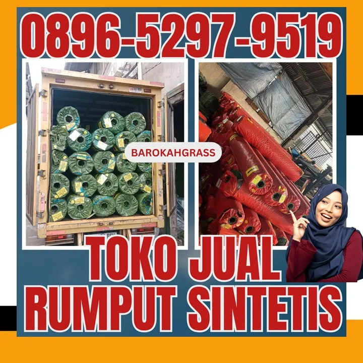 0896-5297-9519 (Bu Diana), Distributor Rumput Sintetis Makassar Luwu Utara Rampi