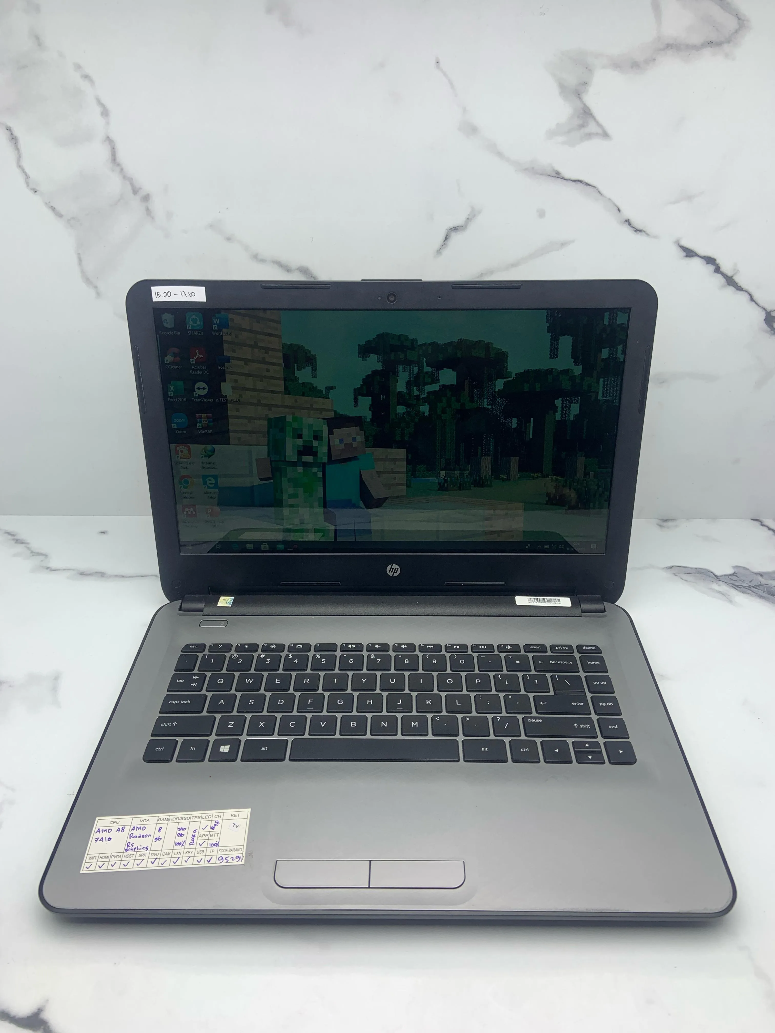 LAPTOP HP 14-AF118AU TERCANGGIH DI MALANG