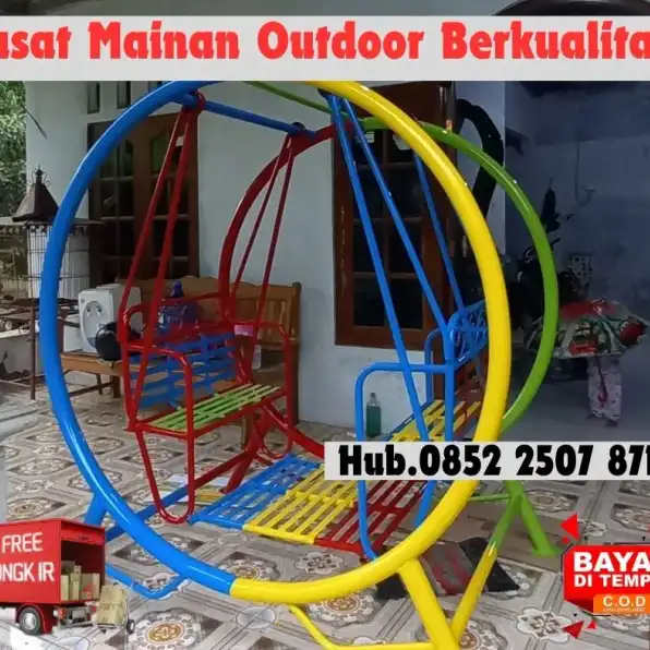 Hub 0852-2507-8715 CUKUP SHARE LOCK !! ayunan besi dewasa Dan Perosotan Custom  Kec Kendal Kendal Bayar COD Free Ongkir