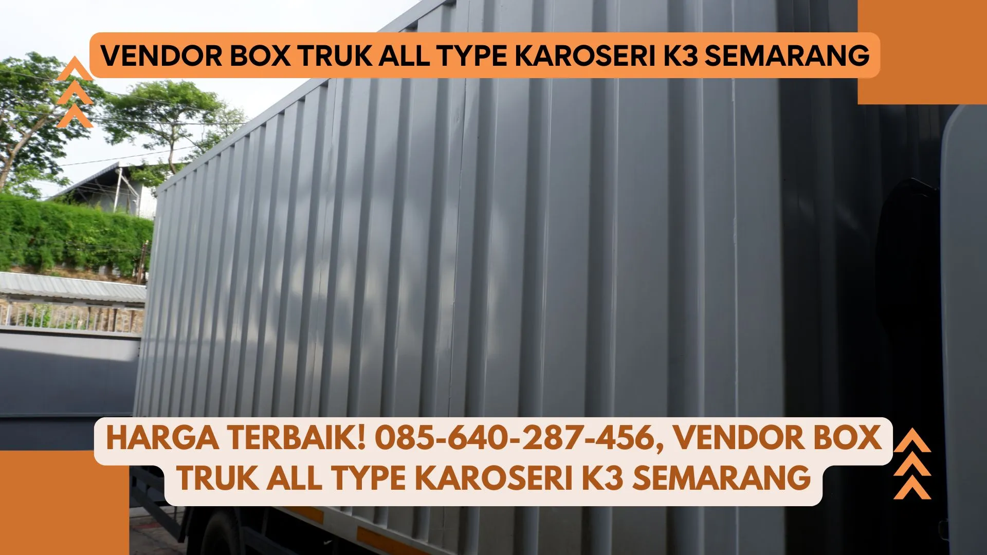 Super Mewah! Vendor Box Truk All Type Karoseri K3 Semarang