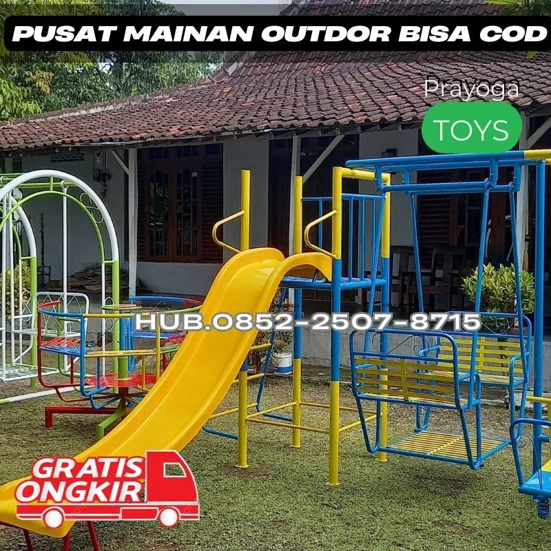 Contoh Ayunan Besi Custom Dan Perosotan Anak Kec Berbek Nganjuk