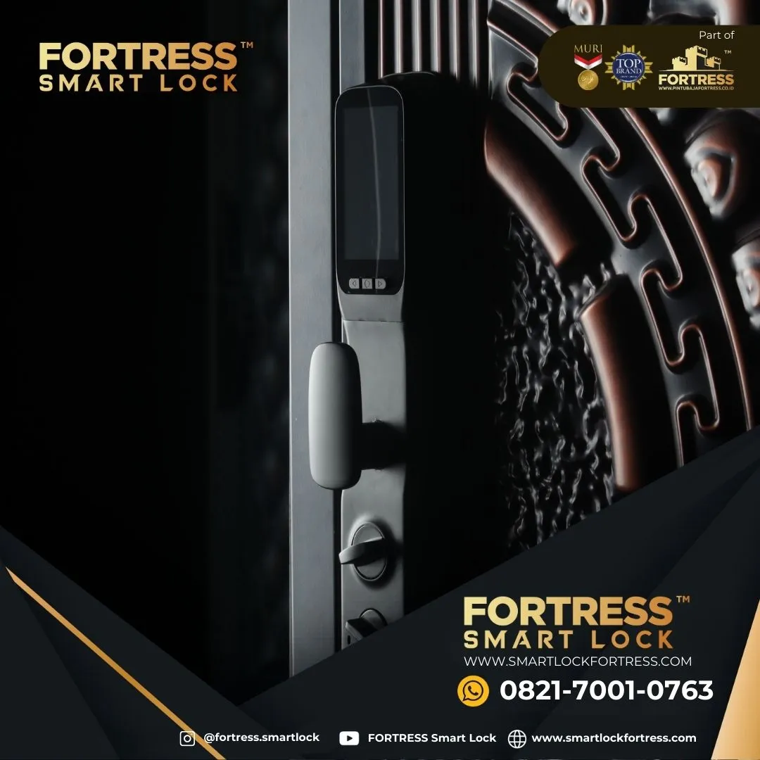 (FORTRESS) Smart Lock Door Features Di Palu